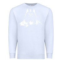 White darth vader Premium Sweatshirt - DesigneFamous
