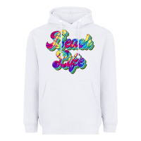White beach life Heavyweight Hoodie - JahusDesignShop