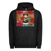 Pigment Black Mexican girl Urban Hoodie - RanaPortraitStore