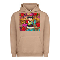 Pigment Burro Mexican girl Urban Hoodie - RanaPortraitStore