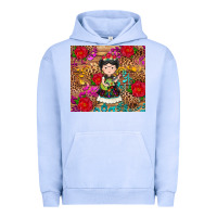 Pigment Grape Ice Mexican girl Urban Hoodie - RanaPortraitStore