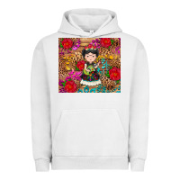 Pigment Lunar Rock Mexican girl Urban Hoodie - RanaPortraitStore