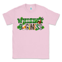 Bubblegum Pink Whiskey business St. Patrick's Day Classic Tee - CowGirlArtShop