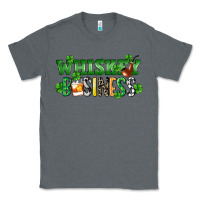 Charcoal Heather Whiskey business St. Patrick's Day Classic Tee - CowGirlArtShop