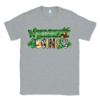 Heather Grey Whiskey business St. Patrick's Day Classic Tee - CowGirlArtShop