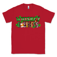 Red Whiskey business St. Patrick's Day Classic Tee - CowGirlArtShop