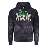 Cloud Black Soccer Mom Vintage Hoodie - CowhideDigitalArt
