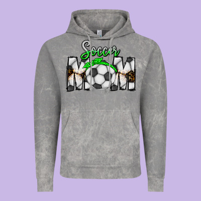 Soccer Mom Vintage Hoodie Designed By Cowhidedigitalart