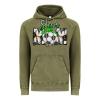 Vintage Olive Soccer Mom Vintage Hoodie - CowhideDigitalArt