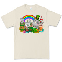 St. Patrick's Hippopotamus Coffee Cups Premium Tee | Teevron