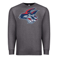 Charcoal Heather elmira j4ckals Premium Sweatshirt - DesigneFamous