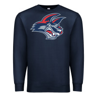 Navy elmira j4ckals Premium Sweatshirt - DesigneFamous