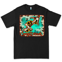 Black Sagittarius turquoise cowhide Premium Tee - RanaPortraitStore