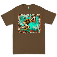 Cacao Sagittarius turquoise cowhide Premium Tee - RanaPortraitStore