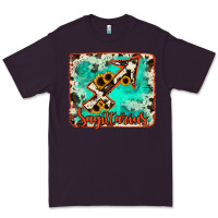 Plum Sagittarius turquoise cowhide Premium Tee - RanaPortraitStore