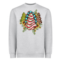 Heather Grey little debbie tree cakes sunflower gemstone Heavyweight Sweatshirt - JahusDesignShop