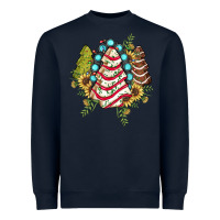 Navy little debbie tree cakes sunflower gemstone Heavyweight Sweatshirt - JahusDesignShop