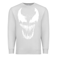 Dove Grey venom classic Premium Sweatshirt - DesigneFamous