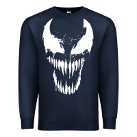 Navy venom classic Premium Sweatshirt - DesigneFamous