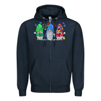 Navy autism gnome Zipper Hoodie - JahusDesignShop