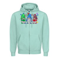 Seafoam autism gnome Zipper Hoodie - JahusDesignShop