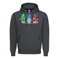 Smoke autism gnome Zipper Hoodie - JahusDesignShop