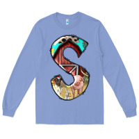 Colony Blue farm life alphabet lowercase letters s Long Sleeve Tee - BundleAndBundleShop