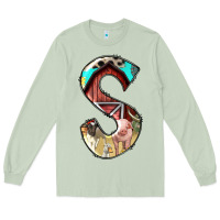 Matcha farm life alphabet lowercase letters s Long Sleeve Tee - BundleAndBundleShop