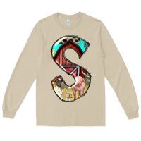 Mushroom farm life alphabet lowercase letters s Long Sleeve Tee - BundleAndBundleShop
