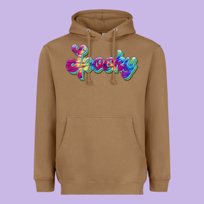 Spooky Heavyweight Hoodie Designed By Jahusdesignshop