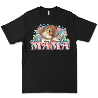 Black Easter Bunny Mama  mother's day Premium Tee - HowdyJamesFarm