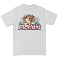 Dove Grey Easter Bunny Mama  mother's day Premium Tee - HowdyJamesFarm