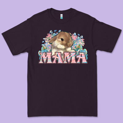 Easter Bunny Mama  Mother's Day Premium Tee Designed By Howdyjamesfarm