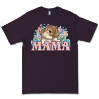 Plum Easter Bunny Mama  mother's day Premium Tee - HowdyJamesFarm