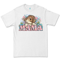 White Easter Bunny Mama  mother's day Premium Tee - HowdyJamesFarm