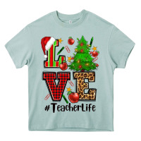 Arona love teacher life christmas Heavy Core Tee - CowGirlArtShop