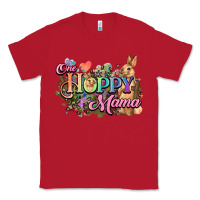 Red One hoppy mama easter day Classic Tee - HowdyJamesFarm