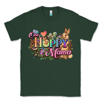 Sports Green One hoppy mama easter day Classic Tee - HowdyJamesFarm