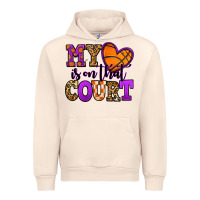Sandshell my heart is on that court basketball Urban Hoodie - Jasminsmagicworld