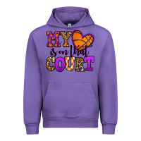 My Heart Is On That Court Basketball Urban Hoodie | Teevron