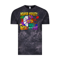 Cloud Black Neurodiversity Is Beautiful Vintage Tee - FaDigitalArtStudio
