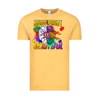 Vintage Mustard Neurodiversity Is Beautiful Vintage Tee - FaDigitalArtStudio