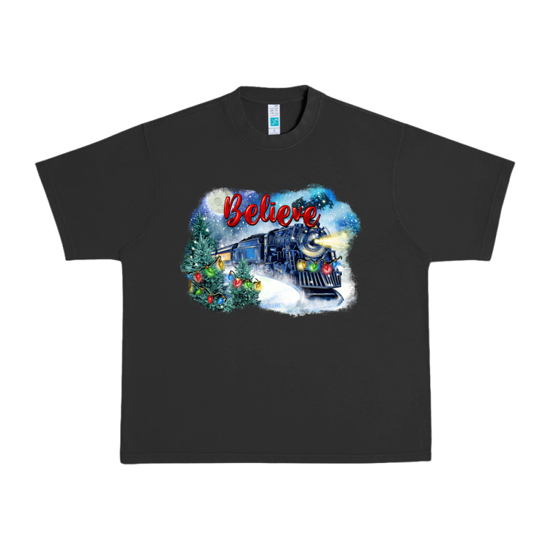 Believe Polar Express Urban Heavy Tee by FaDigitalArtStudio | Teevron