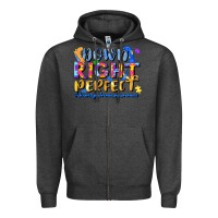 Charcoal Heather down right perfect Zipper Hoodie - JahusDesignShop