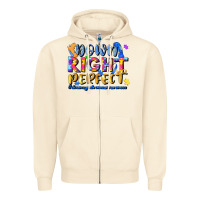 Sandshell down right perfect Zipper Hoodie - JahusDesignShop