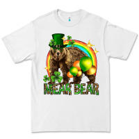 White St. Patrick's Day mear bear Premium Tee - HowdyJamesFarm
