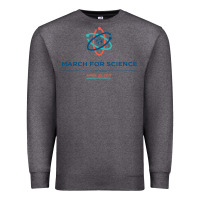 Charcoal Heather march for science astronaut Premium Sweatshirt - DesigneFamous