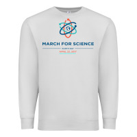 Dove Grey march for science astronaut Premium Sweatshirt - DesigneFamous