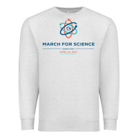 Oatmeal Heather march for science astronaut Premium Sweatshirt - DesigneFamous