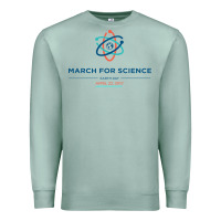 Seafoam march for science astronaut Premium Sweatshirt - DesigneFamous